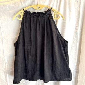GAP Black halter top